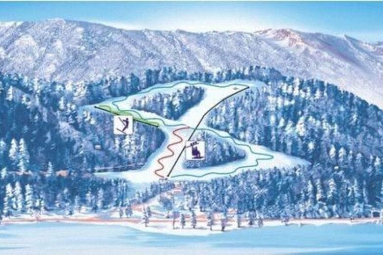 piste map for Bodental