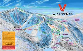 piste map for Winterplace Ski Resort